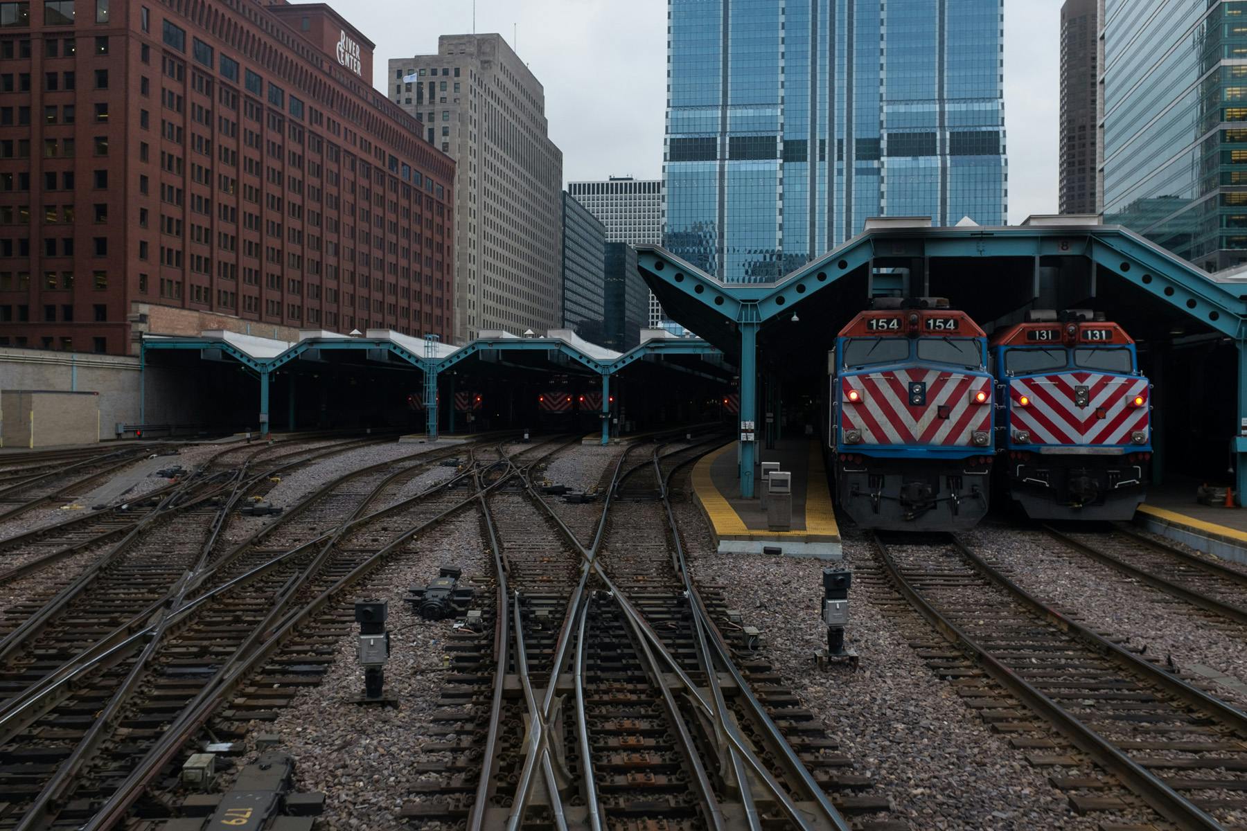 thumbnail for Metra trains Chicago